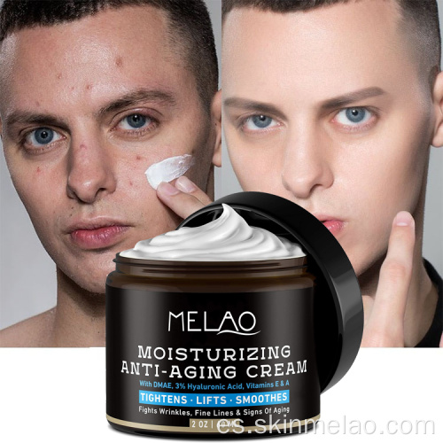 Hombres anti -crema facial envejecida